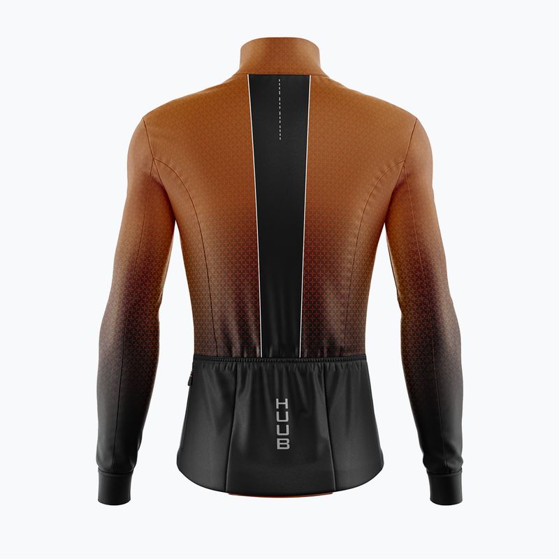 HUUB Core 4 Thermal LS copper brown мъжки колоездачен анцуг с дълъг ръкав 2