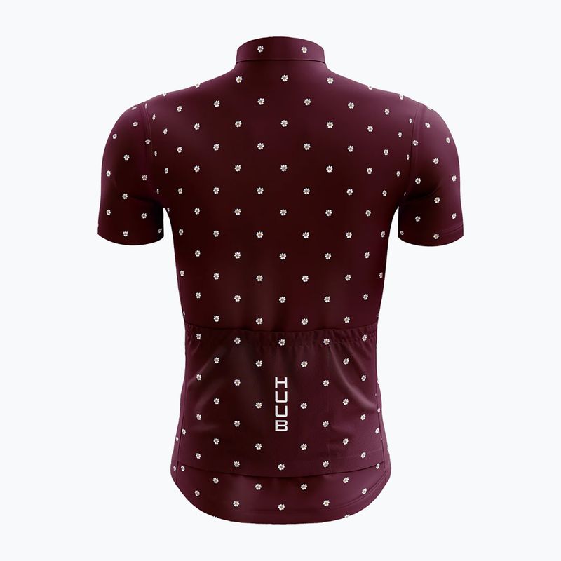 Дамско колоездачно трико HUUB La Fleur SS W grape 2