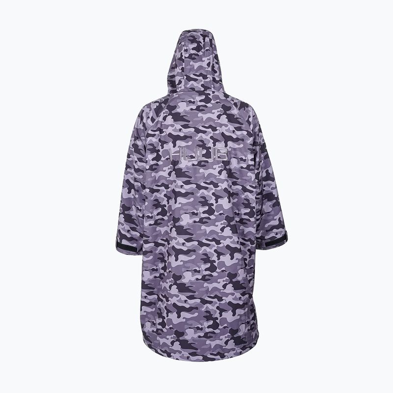 Палто/Дълго яке HUUB Changing Robe black grey camo 2