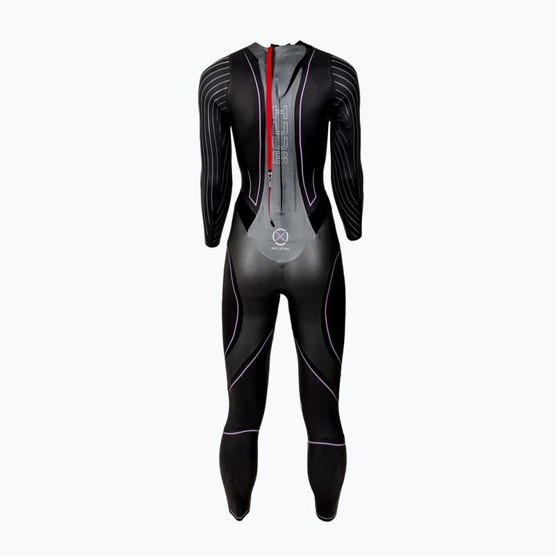 Дамски неопренов костюм за триатлон HUUB Aegis XV 3:3 black/silver 2