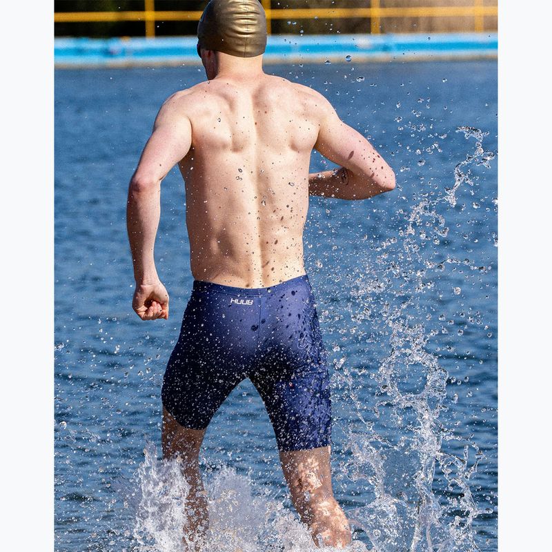 Мъжки шорти за плуване тип клин HUUB Lange Jammer navy 5
