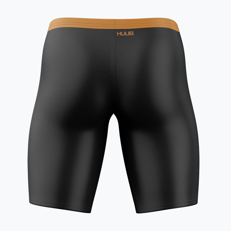 Мъжки шорти за плуване тип клин HUUB Jammer Jee black/orange 2