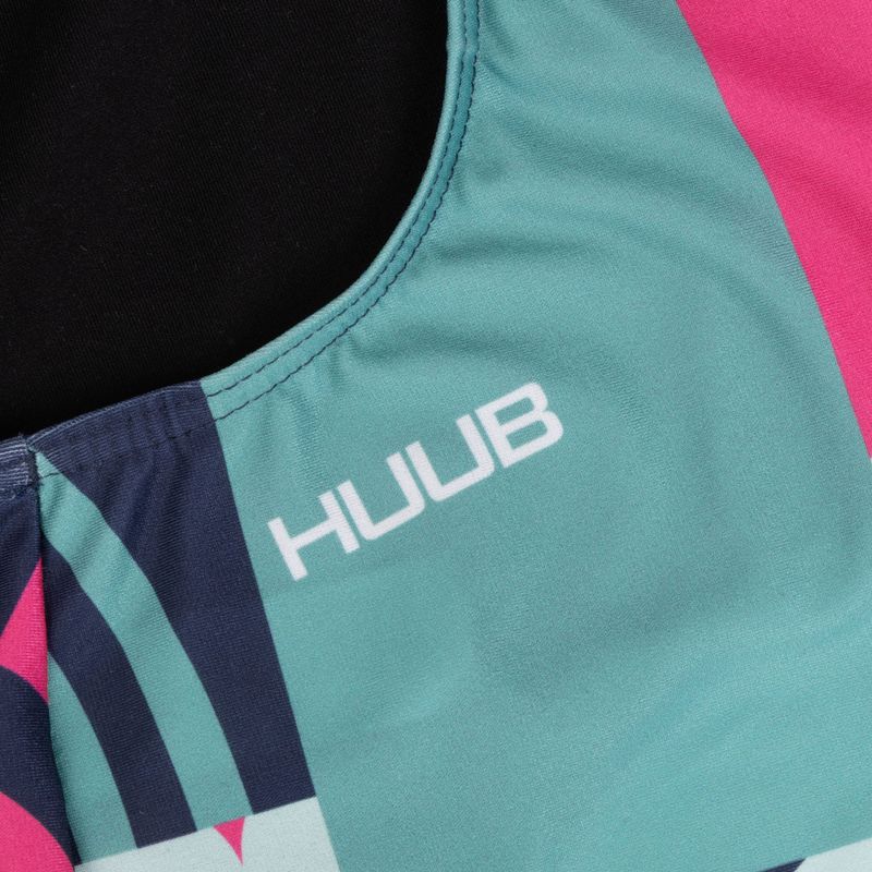 Дамски цял костюм за плуване HUUB Her Spirit Bands navy/multi 4