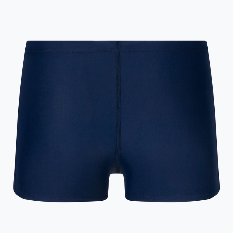 Мъжки боксерки за плуване Nike Solid Square Leg тъмно синьо NESS8111-440 2