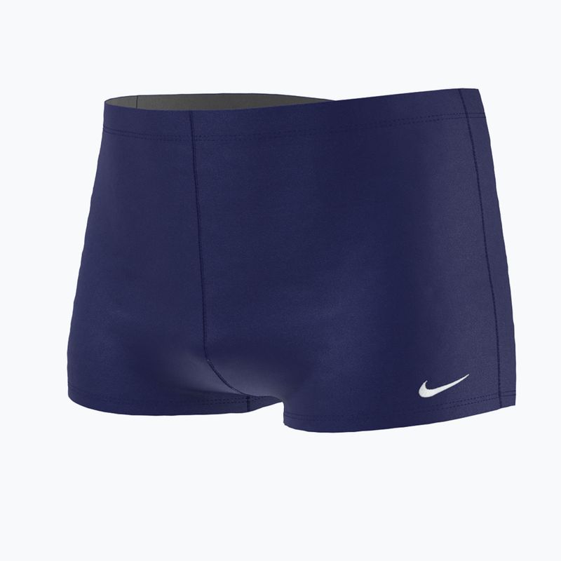 Мъжки боксерки за плуване Nike Solid Square Leg тъмно синьо NESS8111-440 4