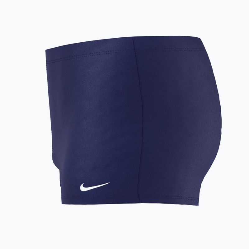 Мъжки боксерки за плуване Nike Solid Square Leg тъмно синьо NESS8111-440 5