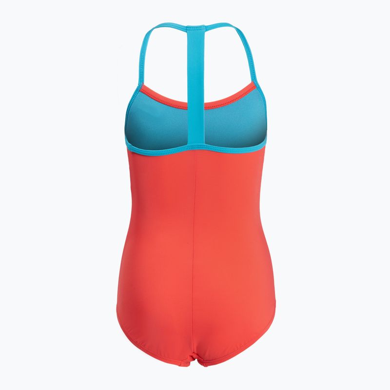 Детски бански от една част Nike Solid Girl II оранжев NESS9629-859 2