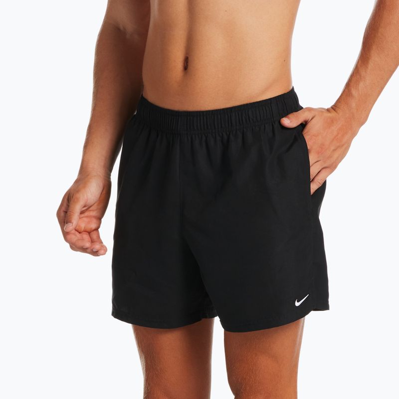 Мъжки къси панталони за плуване Nike Essential 5" Volley black NESSA560-001