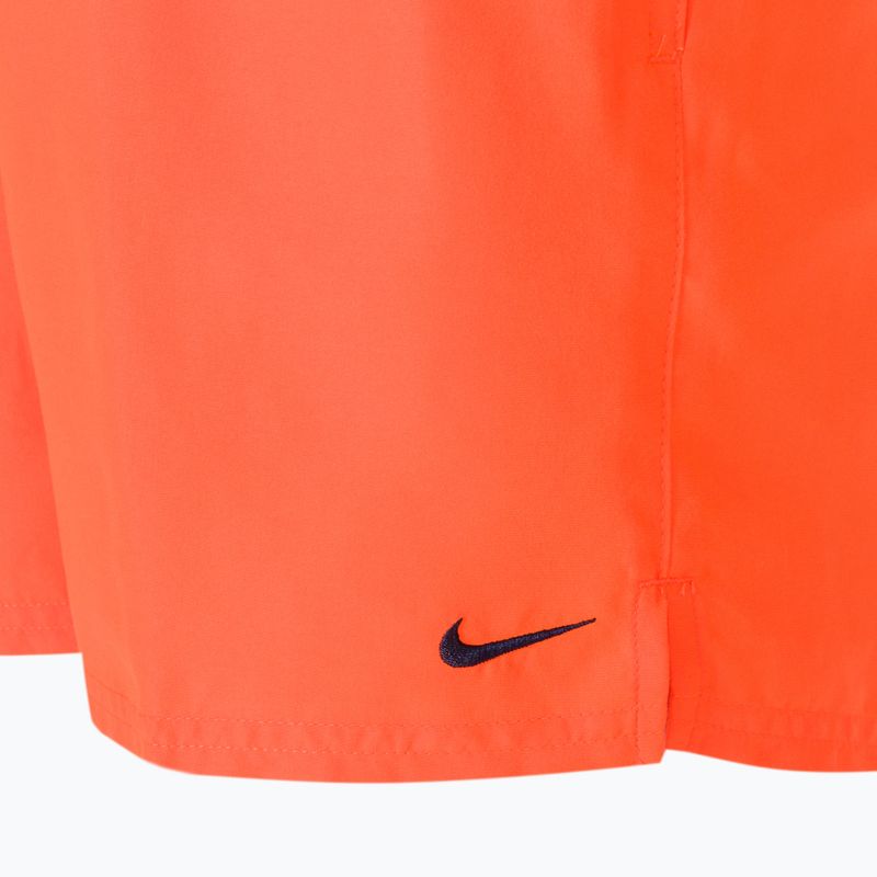 Мъжки къси панталони за плуване Nike Essential 5" Volley orange NESSA560-822 3