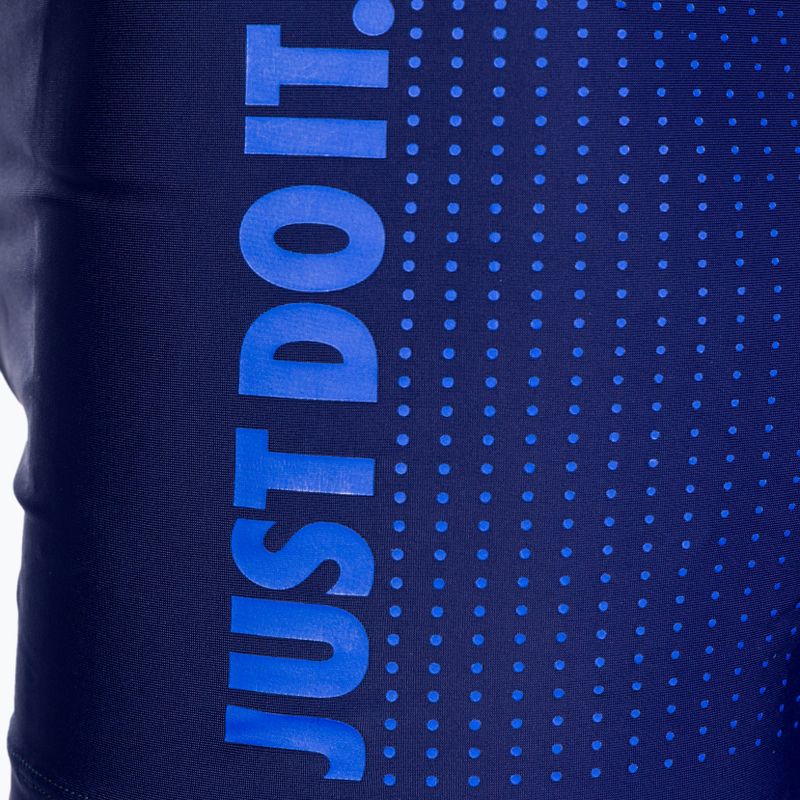 Мъжки боксерки за плуване Nike Just Do It тъмносини NESSA545-440 3