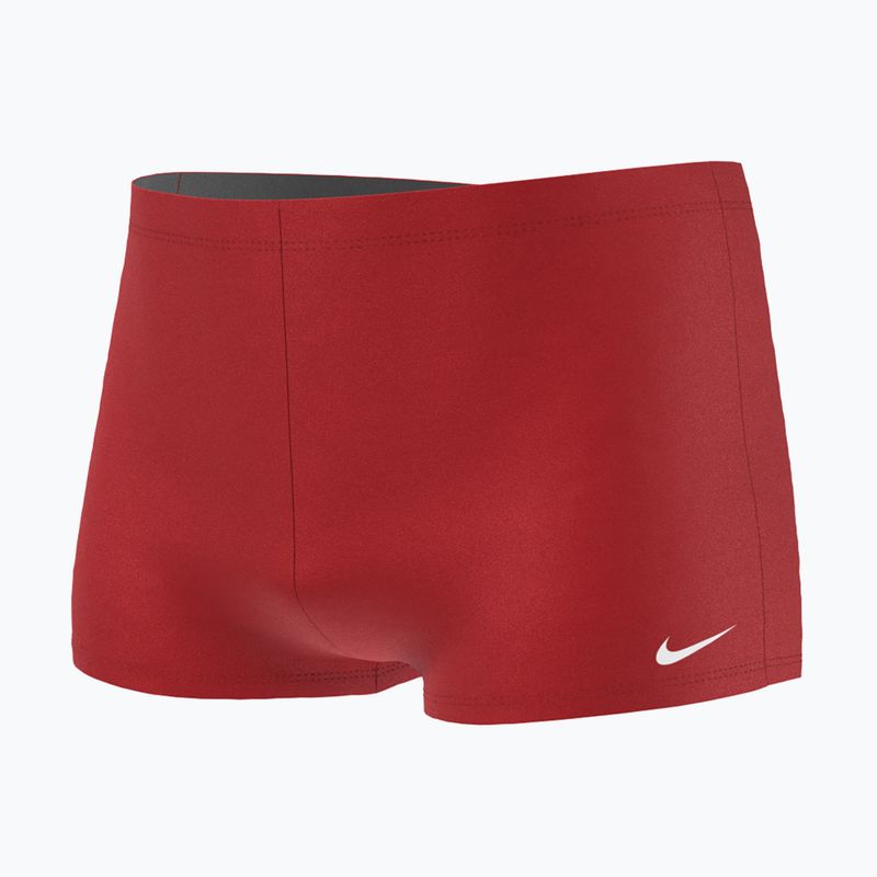 Мъжки боксерки за плуване Nike Hydrastrong Solid Square Leg червени NESSA002-614 4