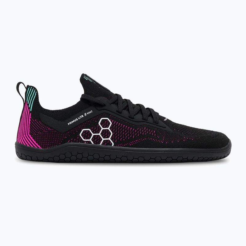 Дамски обувки barefoot Vivobarefoot Primus Lite Knit obsidian/vibrant pink
