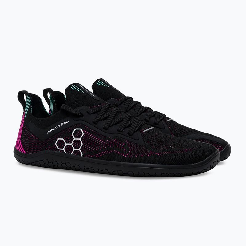 Дамски обувки barefoot Vivobarefoot Primus Lite Knit obsidian/vibrant pink 3