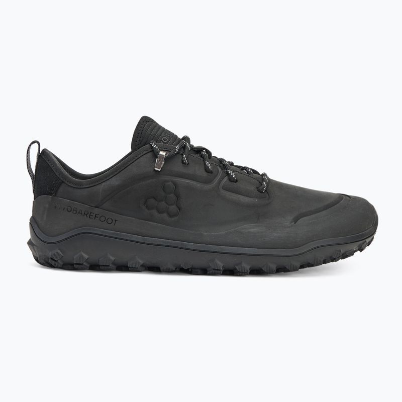 Мъжки обувки barefoot Vivobarefoot Tracker Leather Low obsidian 2