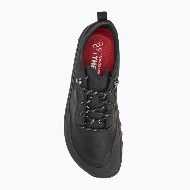 Мъжки обувки barefoot Vivobarefoot Tracker Leather Low obsidian 5