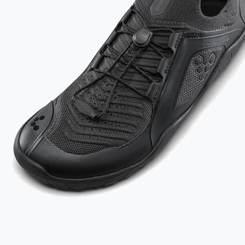 Мъжки обувки barefoot Vivobarefoot Primus Trail Knit Fg obsidian/obsidian 8