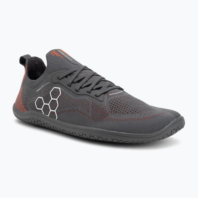 Мъжки обувки barefoot Vivobarefoot Primus Lite Knit obsidian/cherry tomato
