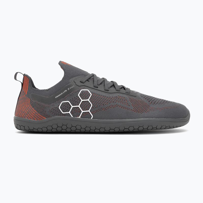 Мъжки обувки barefoot Vivobarefoot Primus Lite Knit obsidian/cherry tomato 2