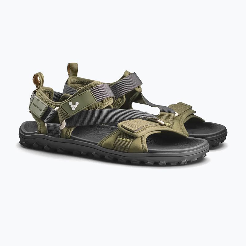 Дамски сандали barefoot Vivobarefoot Tracker Ora dark olive 3