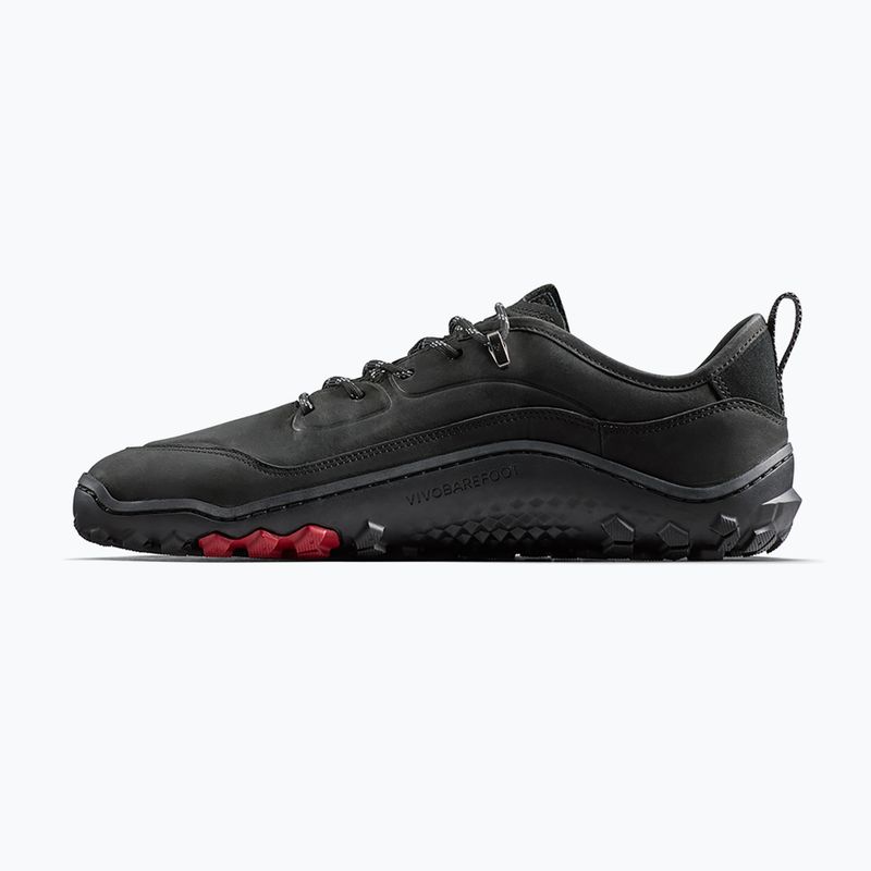Мъжки обувки barefoot Vivobarefoot Tracker Leather Low obsidian 2