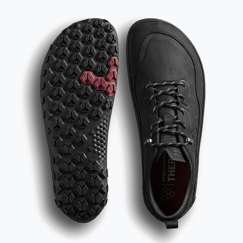 Мъжки обувки barefoot Vivobarefoot Tracker Leather Low obsidian 3