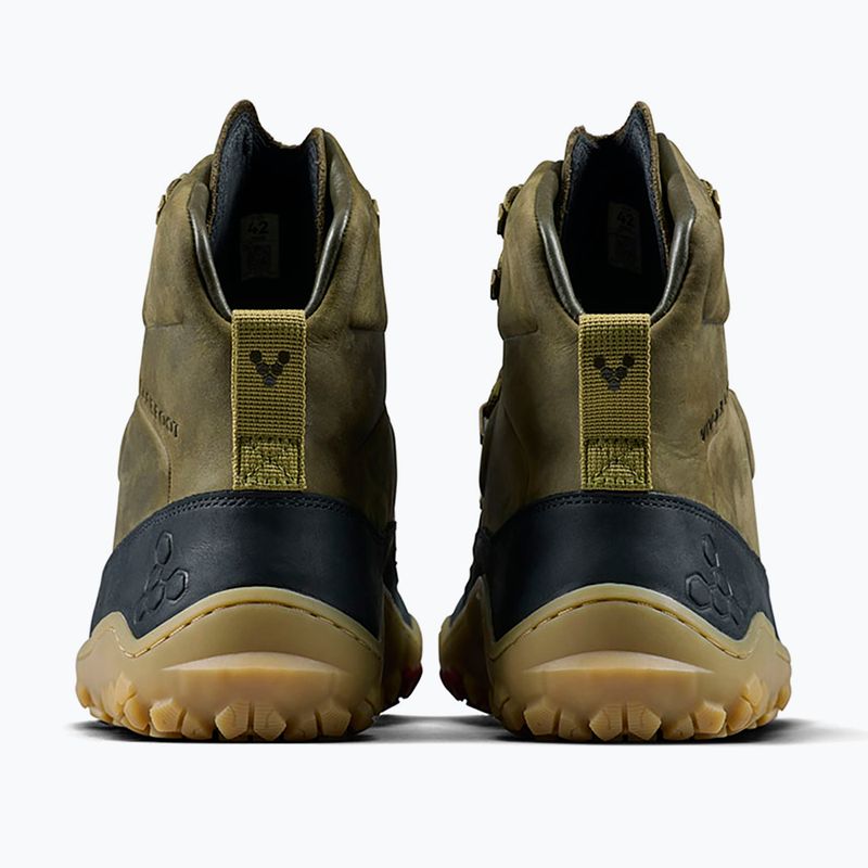 Мъжки обувки barefoot Vivobarefoot Tracker Leather dark olive 4