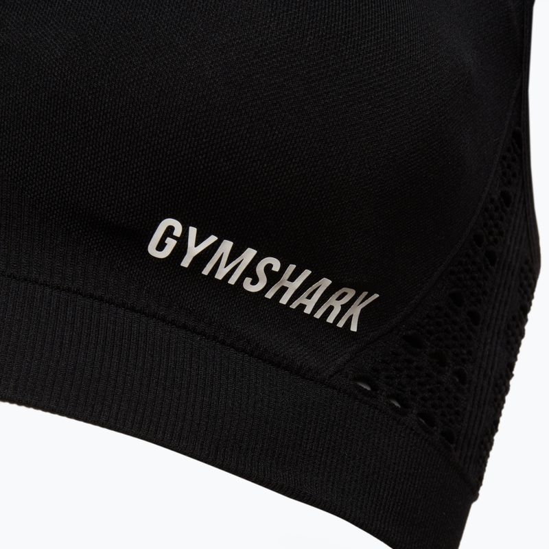 Gymshark Energy Безшевен спортен сутиен за тренировка черен 3