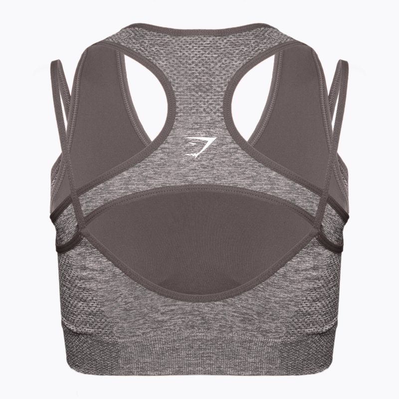 Сутиен за тренировки Gymshark Vital Rise Sports grey 2