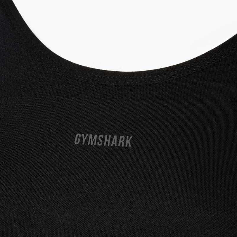 Gymshark Flex Strappy Спортен сутиен за обучение черен 3