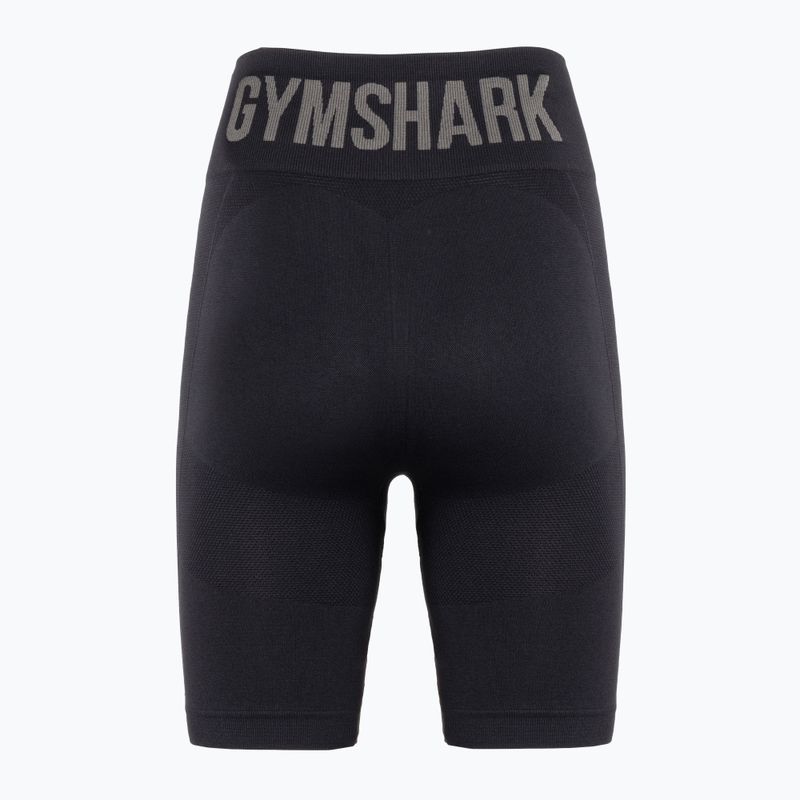 Дамски шорти за колоездене Gymshark Flex, черни 2