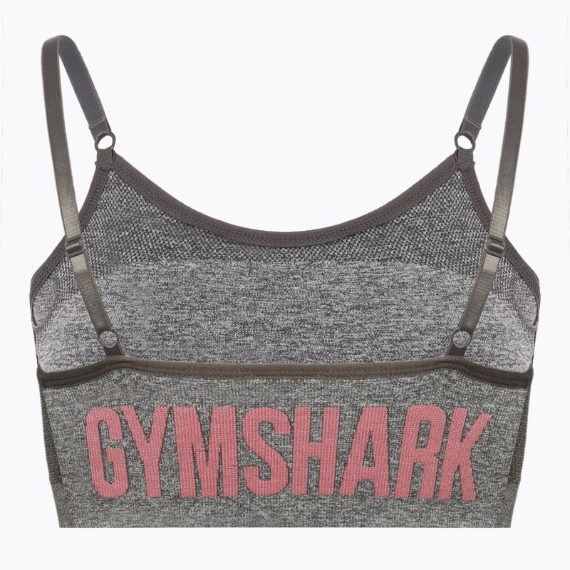 Сутиен за тренировки Gymshark Flex Strappy Sports marl / pink 2