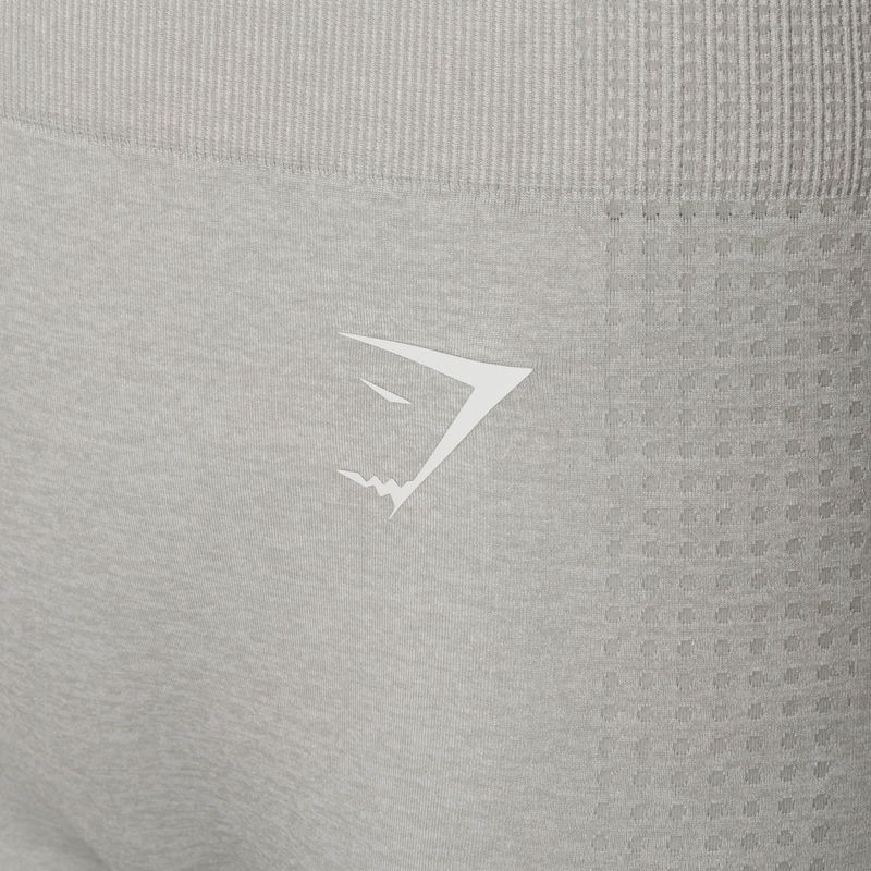 Дамски клинове за тренировка Gymshark Vital Seamless light grey marl 7