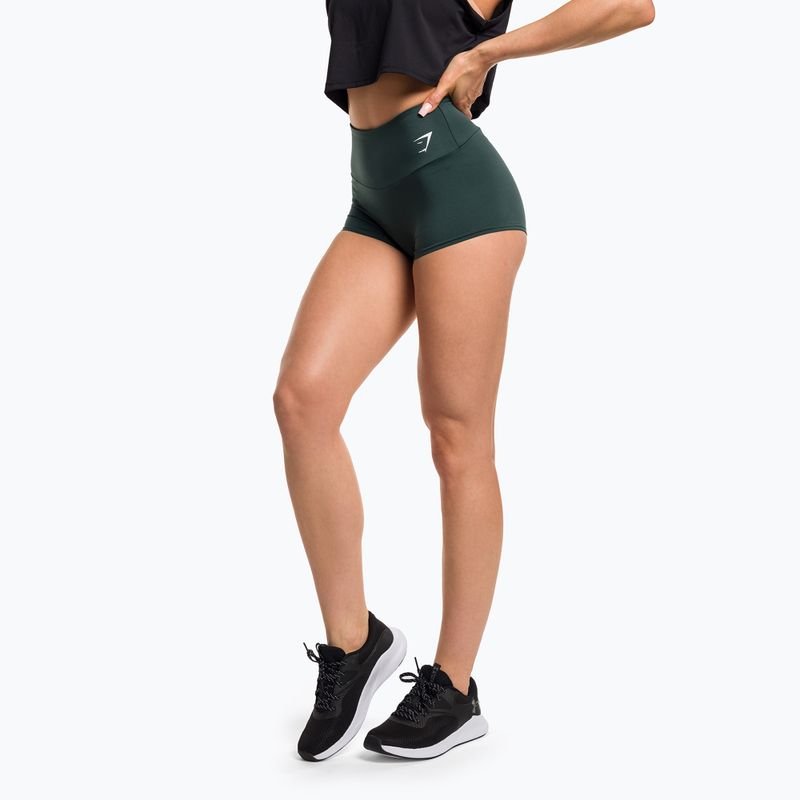 Тренировъчни шорти за жени Gymshark Training Quad obsidian green