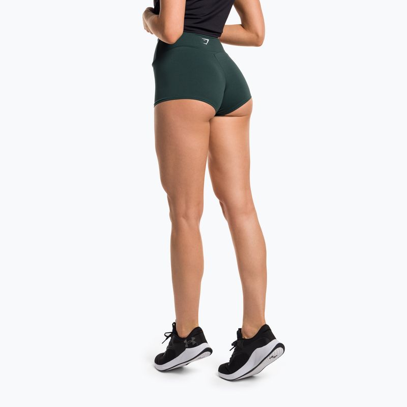 Тренировъчни шорти за жени Gymshark Training Quad obsidian green 3