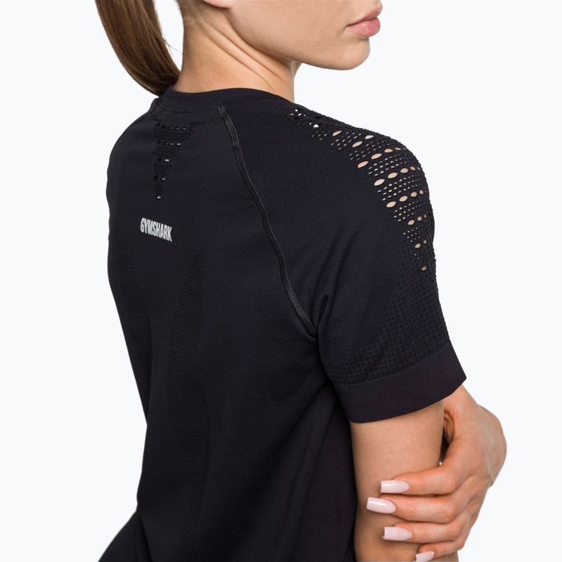 Дамска тренировъчна тениска Gymshark Energy Seamless black 4
