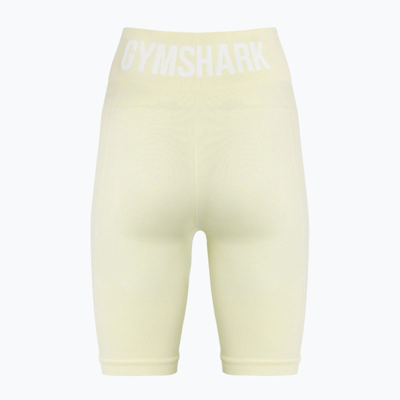 Дамски тренировъчни шорти Gymshark Flex Cycling green / marl 2