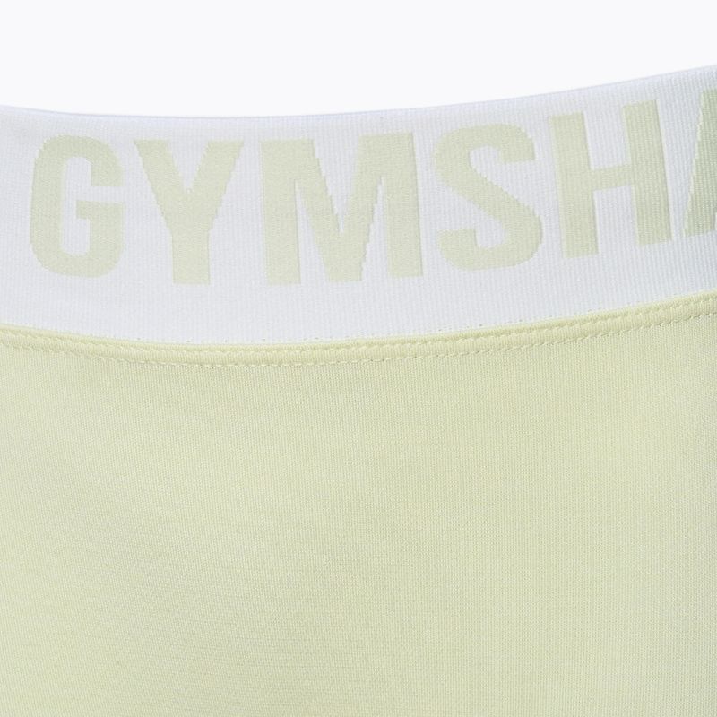 Дамски тренировъчен клин Gymshark Flex Low Rise зелен / марл 3