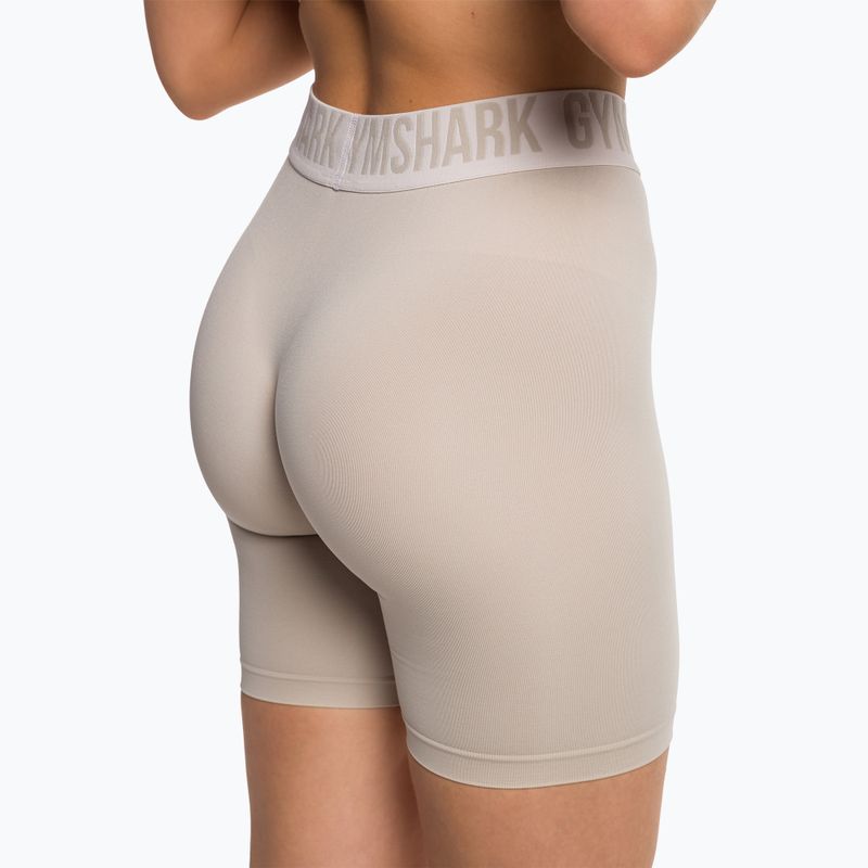 Дамски шорти за колоездене Gymshark Fit pebble grey 4