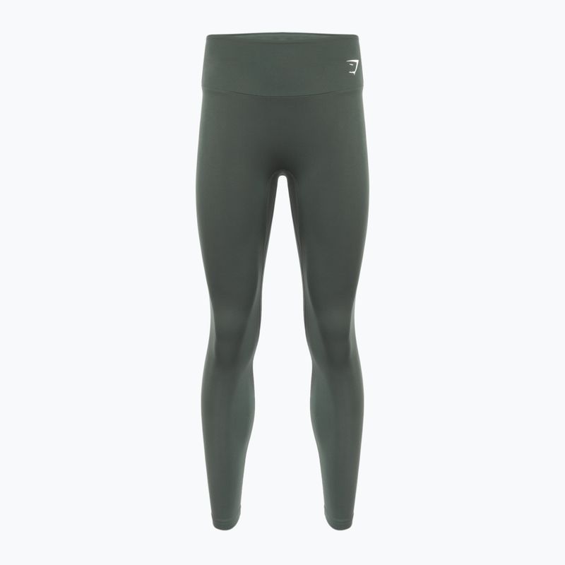 Дамски клин за тренировка Gymshark Training Full Length obsidian / green