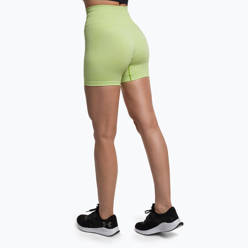 Дамски шорти за тренировка Gymshark Vital Seamless neon yellow 3