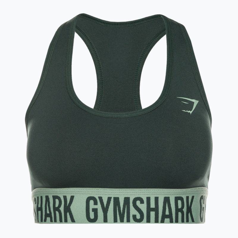 Gymshark Fit Sports зелен фитнес сутиен 5