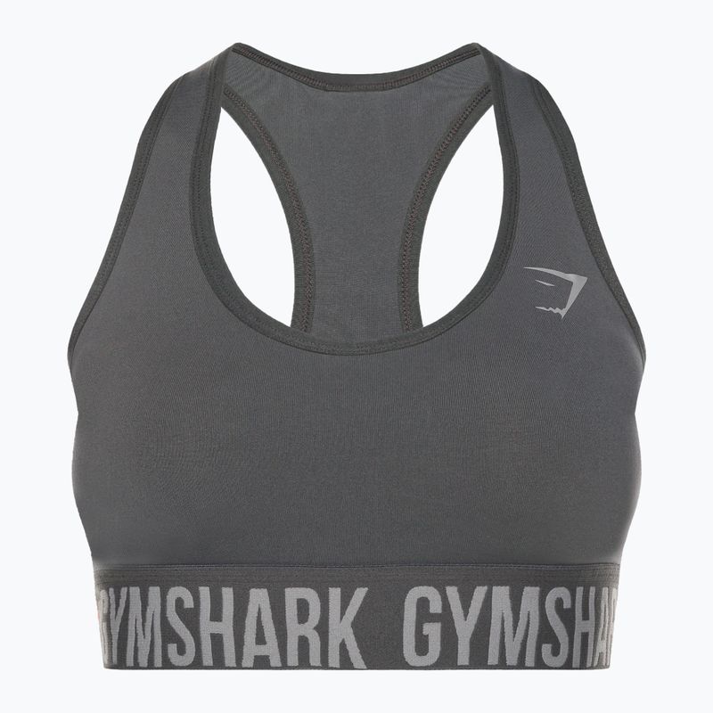 Gymshark Fit Sports сив фитнес сутиен 5