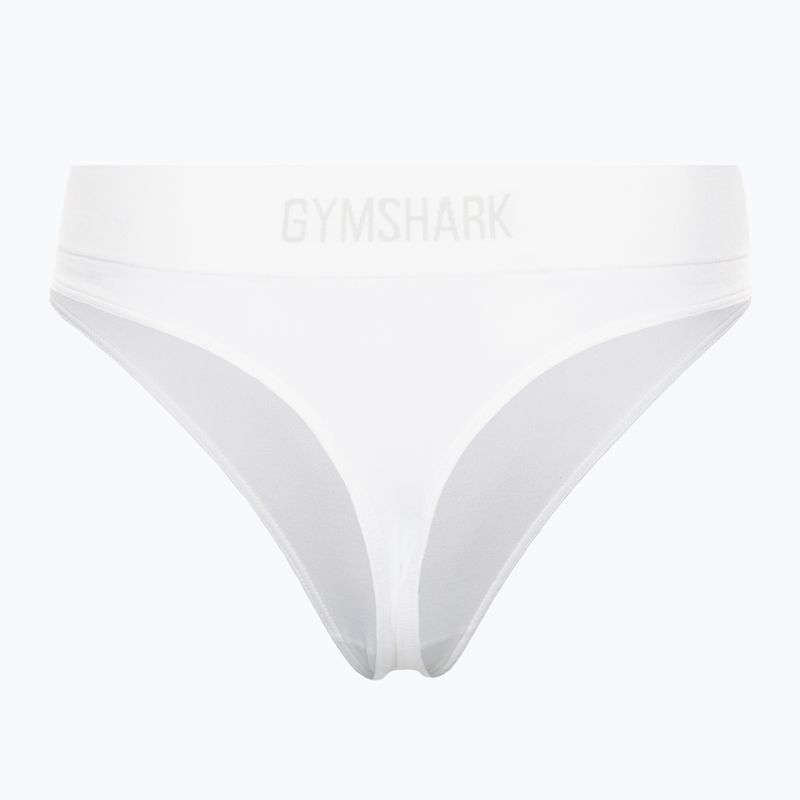 Дамски клинове за тренировка Gymshark Seamless High Rise white 2