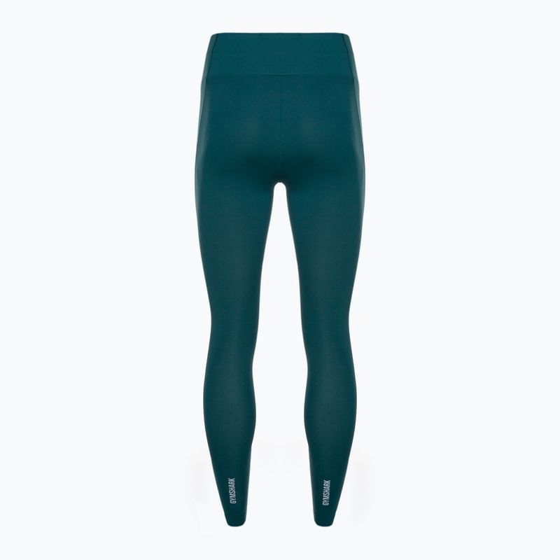 Дамски гамаши за тренировка Gymshark Speed niagara teal 6
