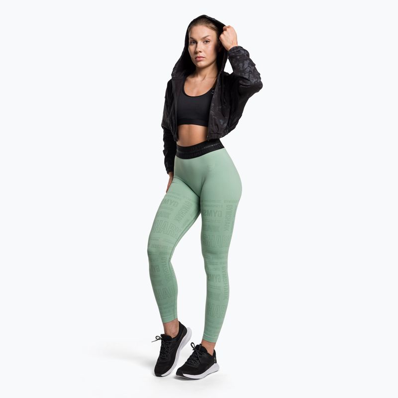 Дамски суитшърт за тренировки Gymshark KK Twins Zip Up Crop black/blue 2