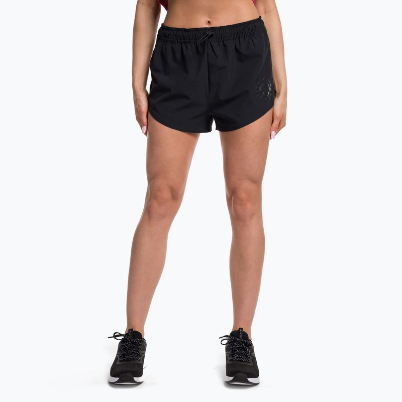 Тренировъчни шорти за жени Gymshark KK Twins Woven black