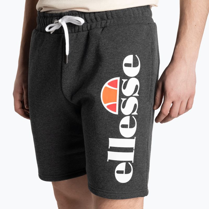 Мъжки къси панталони Ellesse Bossini, тъмно сив марл 3