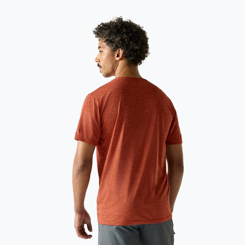 Мъжка тениска за трекинг REGATTA Fingal Edition rusty orange 3