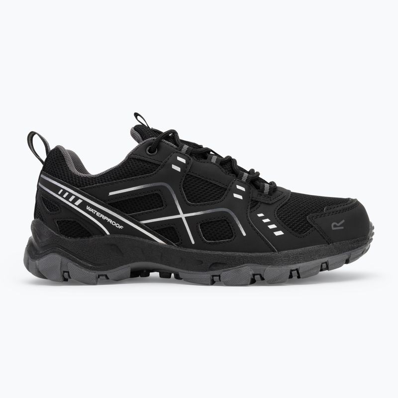 Мъжки ботуши за трекинг Regatta Vendeavour Low black/granite 2