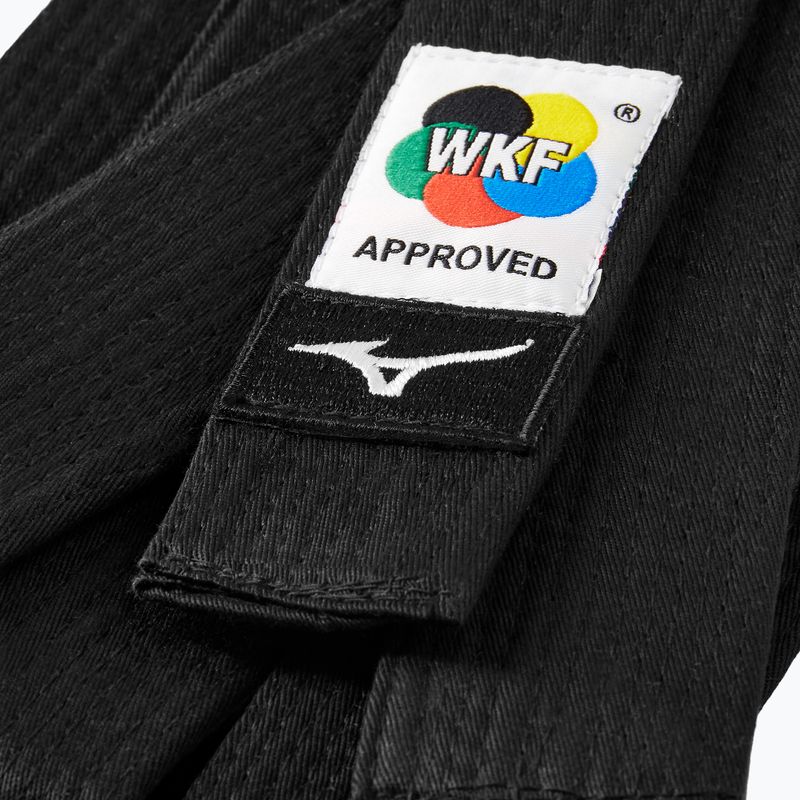 Колан за кимоно Mizuno Karate WKF RB Black 2